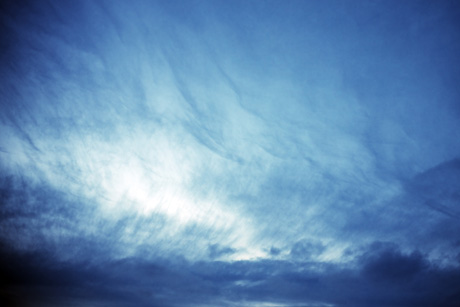 Tableau période bleue du ciel nantais